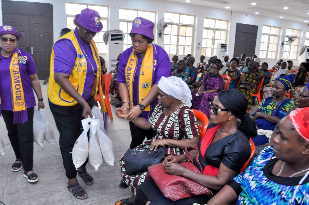 IKEJA VIVA L’AMOUR LIONS CLUB HOLDS HUNGER RELIEF OUTREACH IN MUSHIN