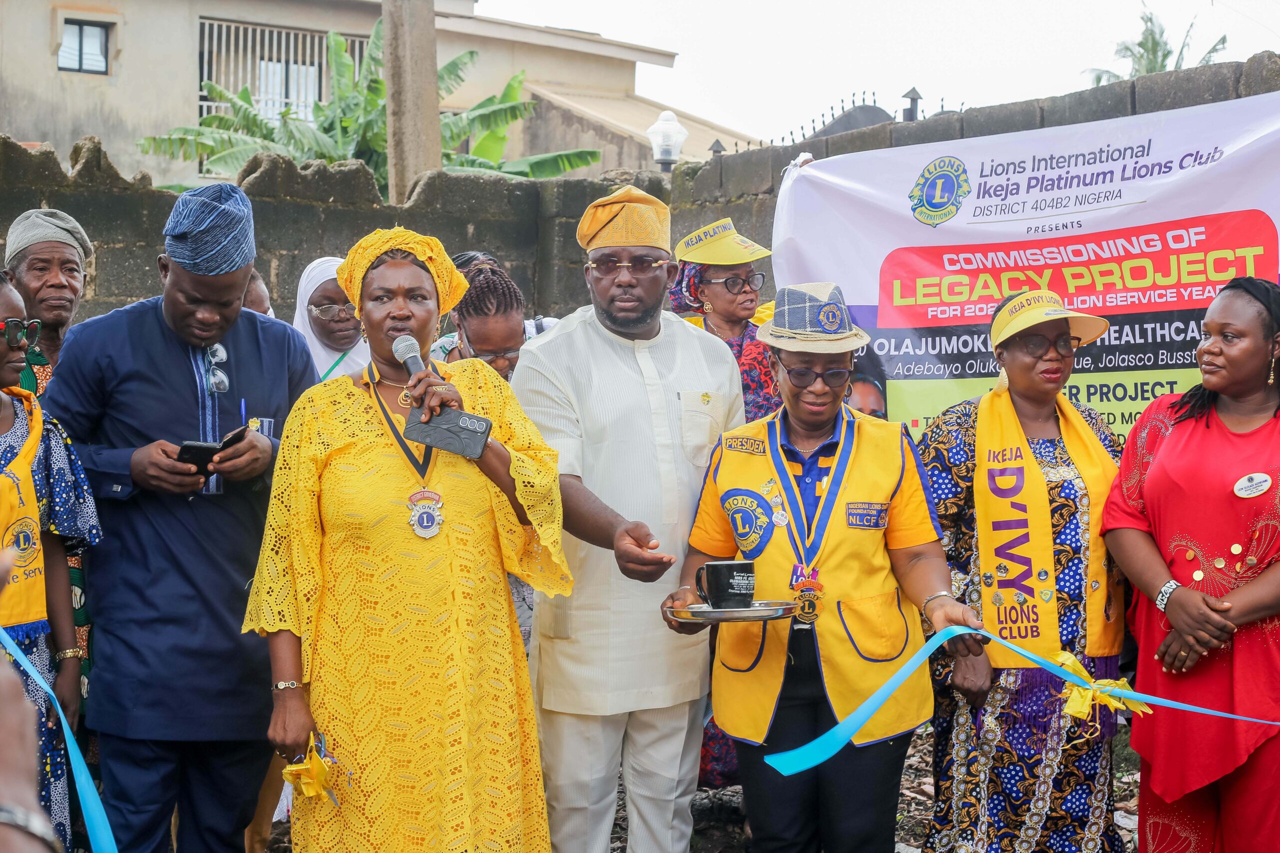 IKEJA PLATINUM LIONS CLUB COMMISSIONS LEGACY PROJECT